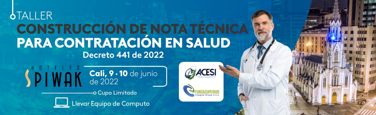Seminario Taller "CONSTRUCCIÓN DE NOTA TÉCNICA". CALI