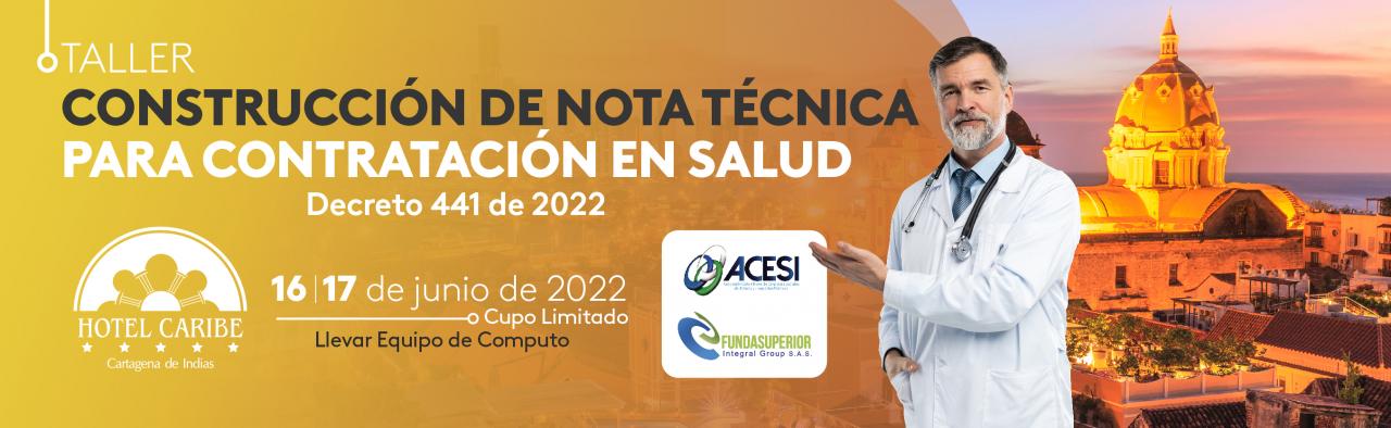 Seminario Taller "CONSTRUCCIÓN DE NOTA TÉCNICA". CARTAGENA